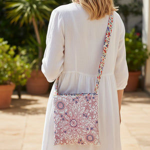 Peekaboo Blooms Cross Body Bag