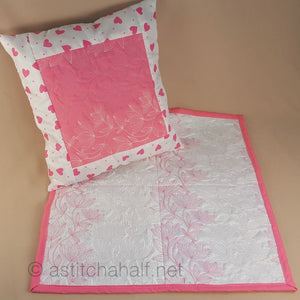 Seamless Floral Flush Quilt Set