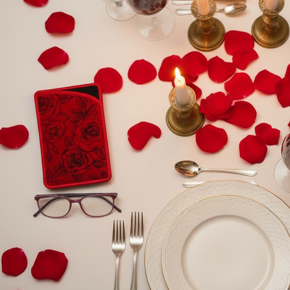 Dream of Roses Eyeglass Cases