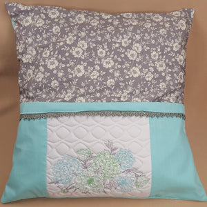 Gentle Blooming Hydrangea Reading Pillow and Eyeglass Case