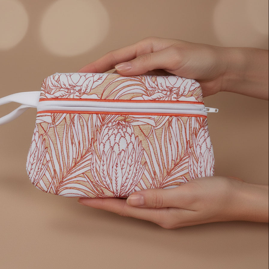 Protea Magnifica Zipper Bag