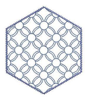 Hooray for Hexies Stitch & Bloom