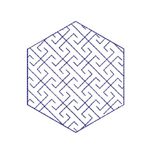 Hooray for Hexies Garden Path