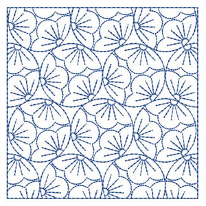 Hooray for Hexies Sashiko Bloom