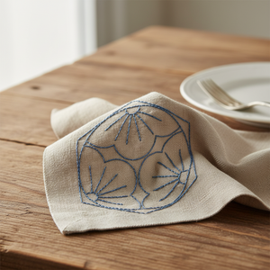Hooray for Hexies Sashiko Bloom