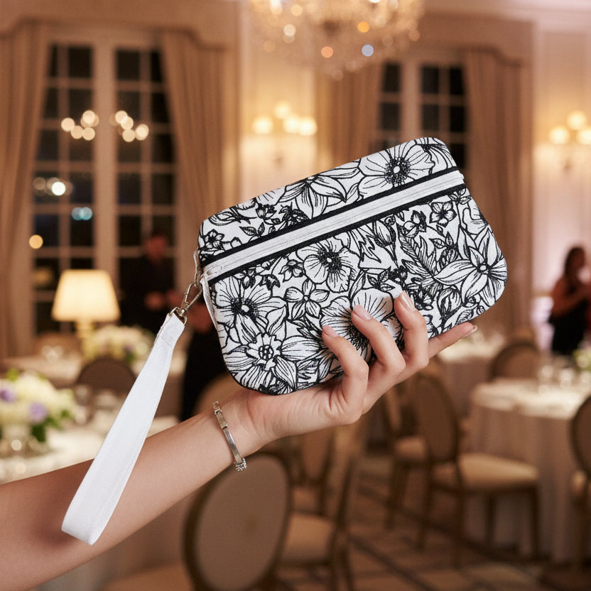 Queen of Gardens Zipper Pouch