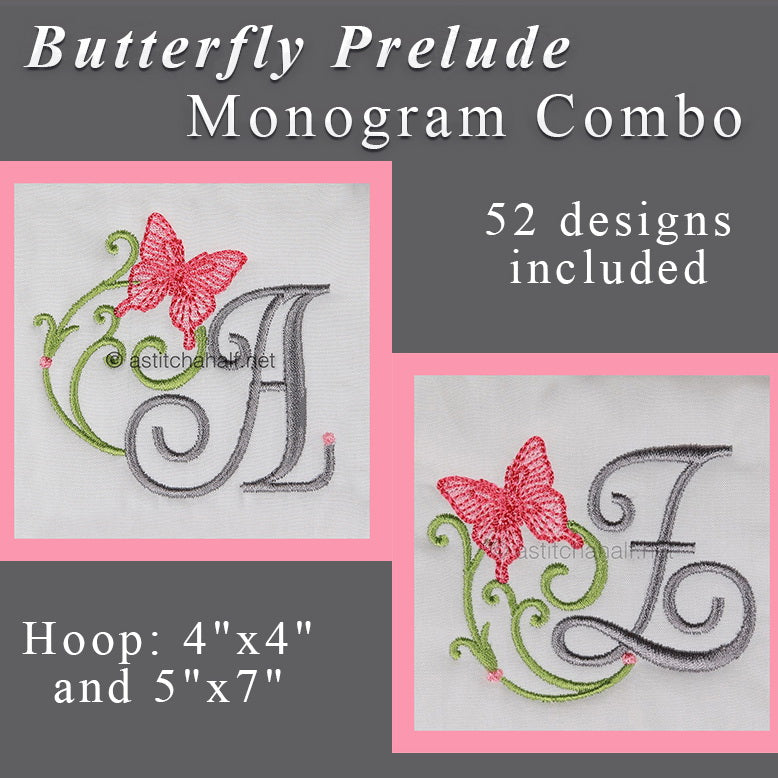 Butterfly Prelude Monogram Bundle