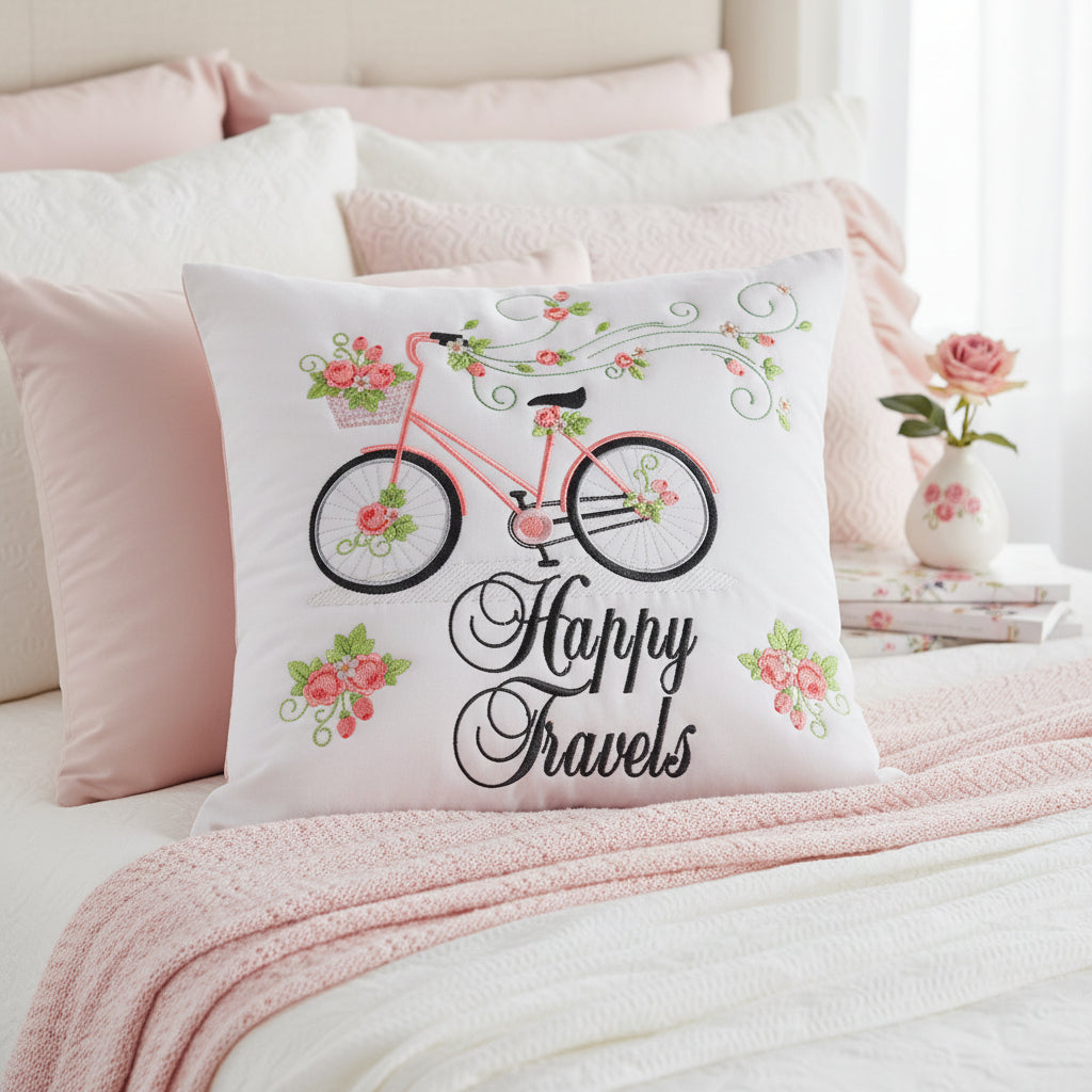 Happy Travels Greetings and Roses Bundle