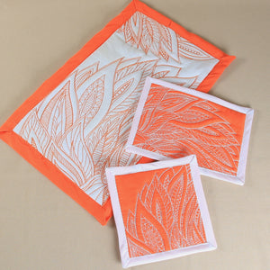 Fathom Feathers Mugrug and Placemat Bundle
