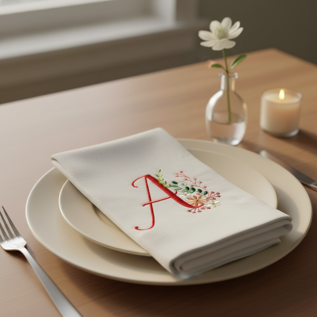 Ameri Prairie Monogram Letter A
