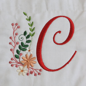 Ameri Prairie Monogram Letter C
