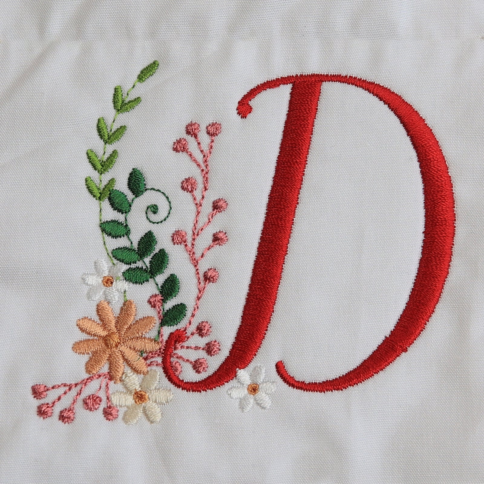 Ameri Prairie Monogram Letter D