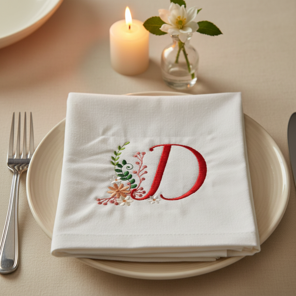 Ameri Prairie Monogram Letter D