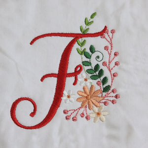 Ameri Prairie Monogram Letter F