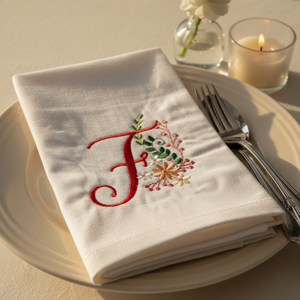 Ameri Prairie Monogram Letter F