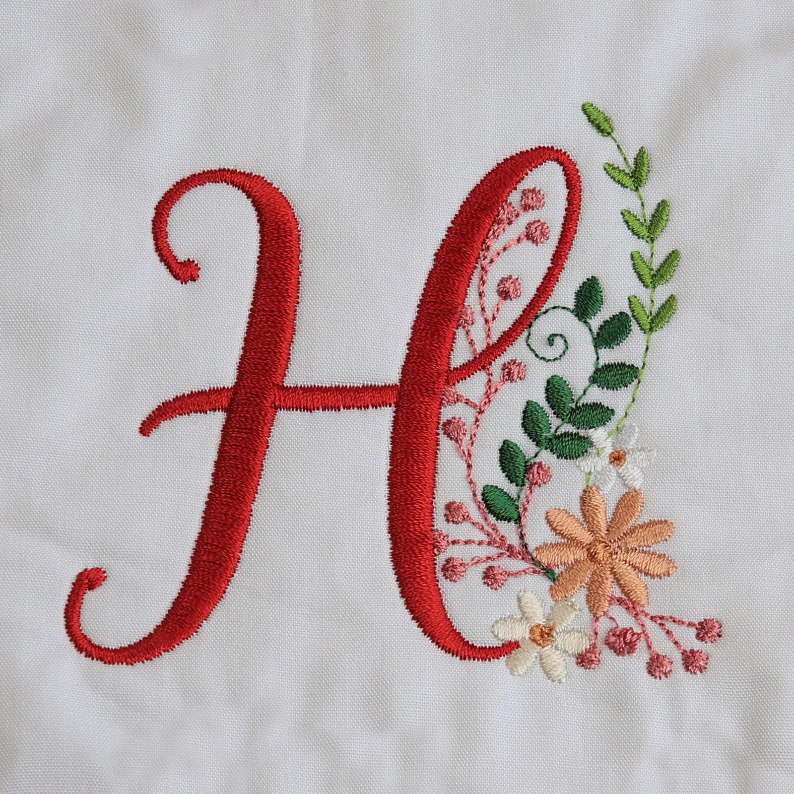 Ameri Prairie Monogram Letter H