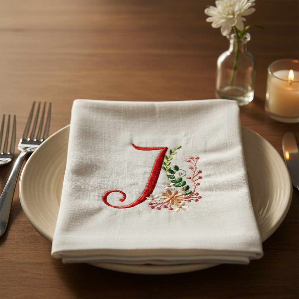 Ameri Prairie Monogram Letter J