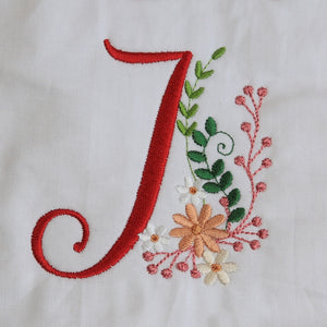 Ameri Prairie Monogram Letter J