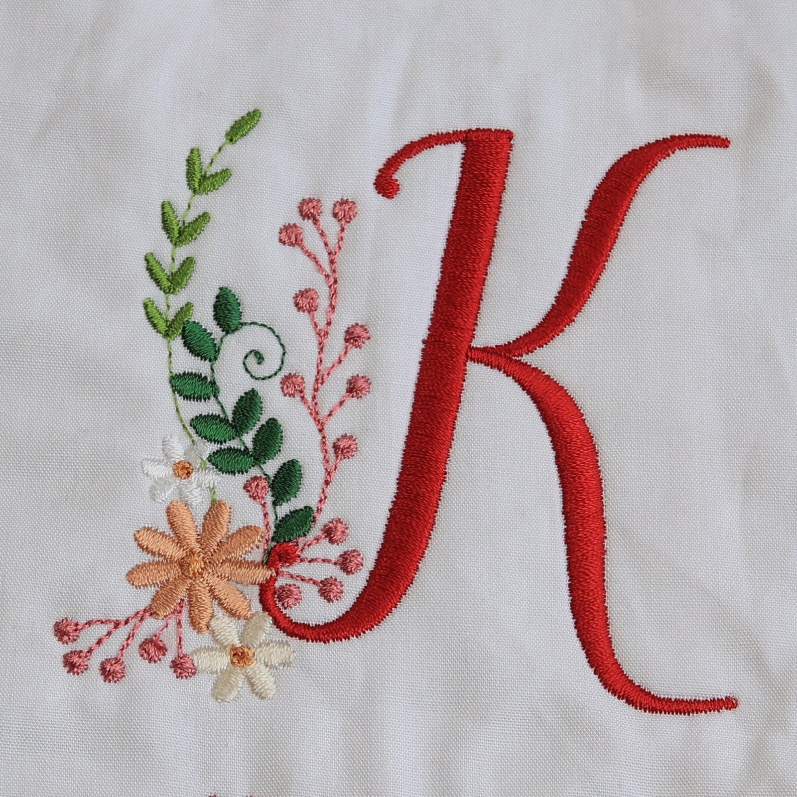 Ameri Prairie Monogram Letter K