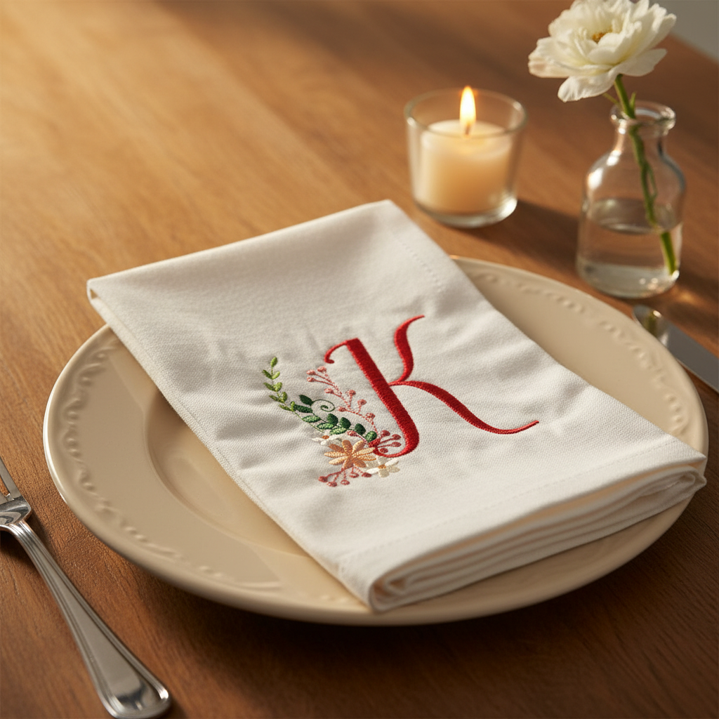 Ameri Prairie Monogram Letter K