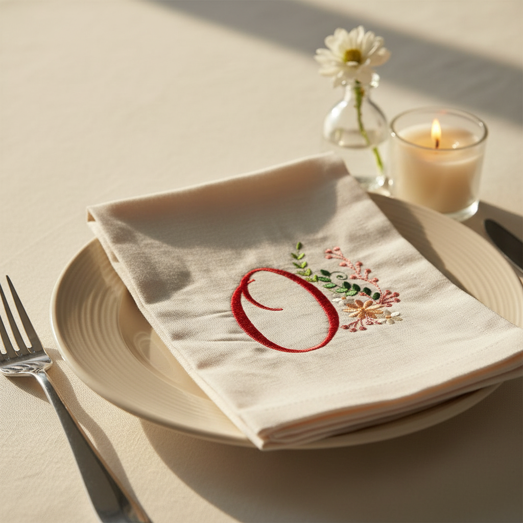 Ameri Prairie Monogram Letter O