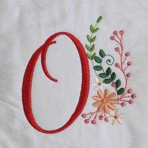 Ameri Prairie Monogram Letter O