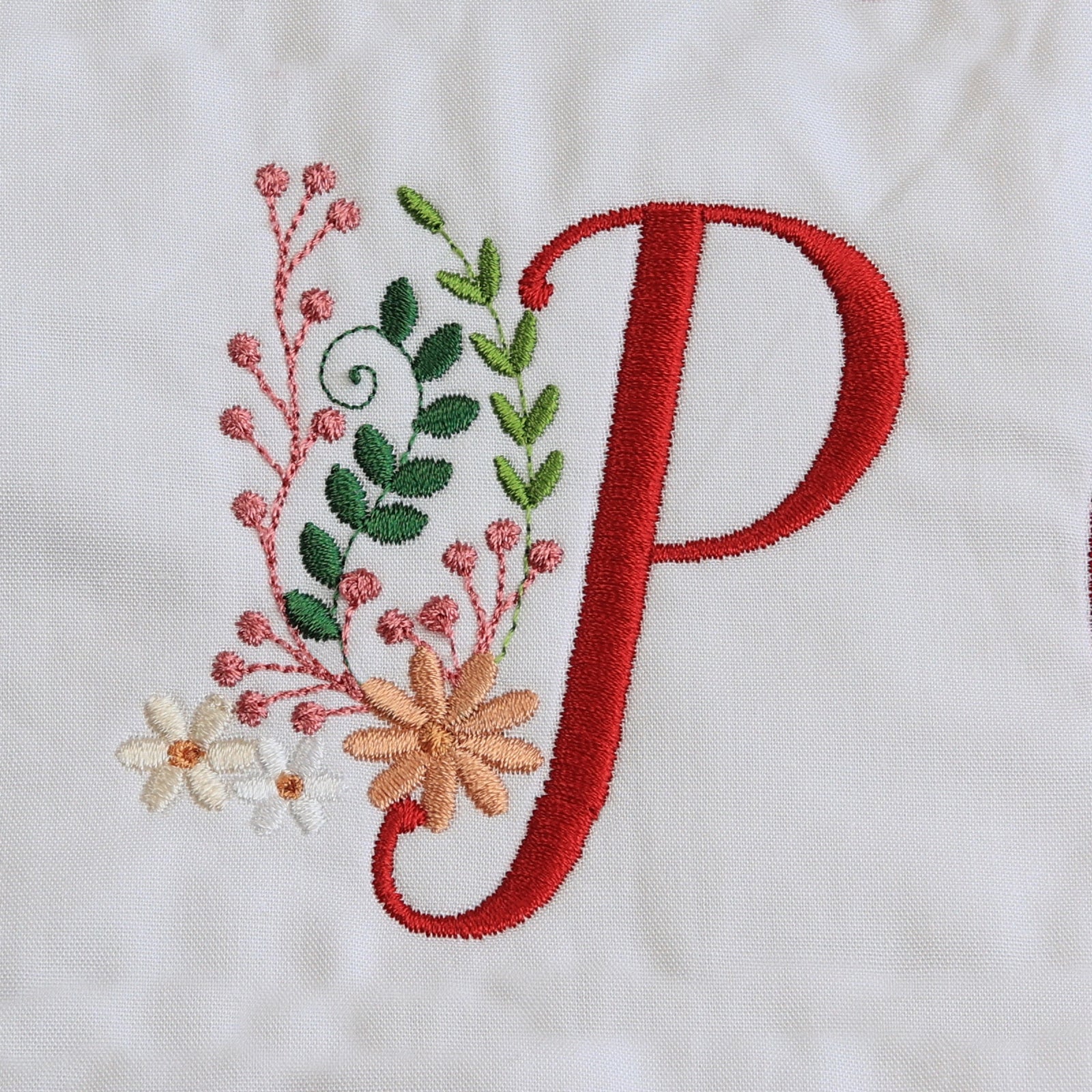 Ameri Prairie Monogram Letter P