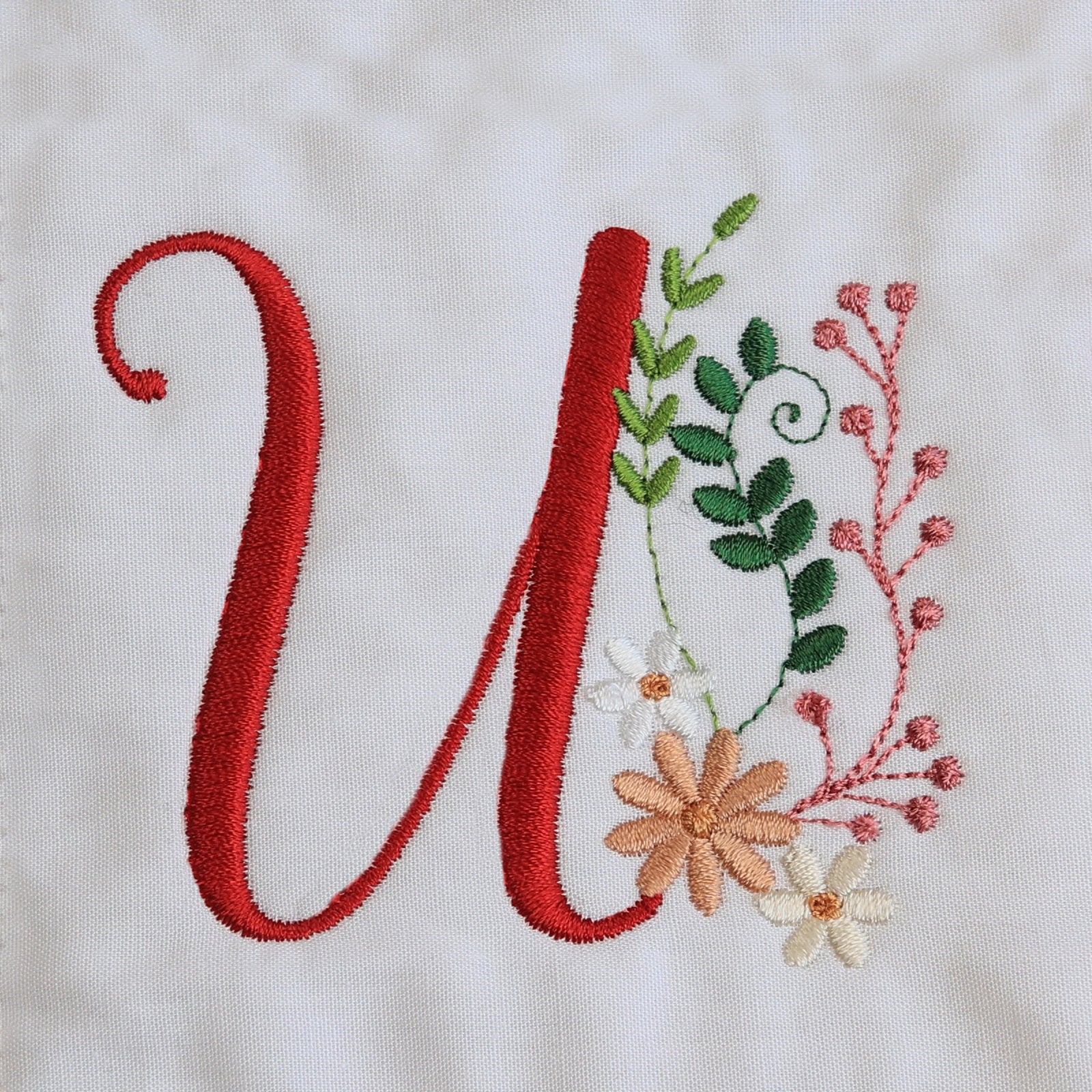Ameri Prairie Monogram Letter U