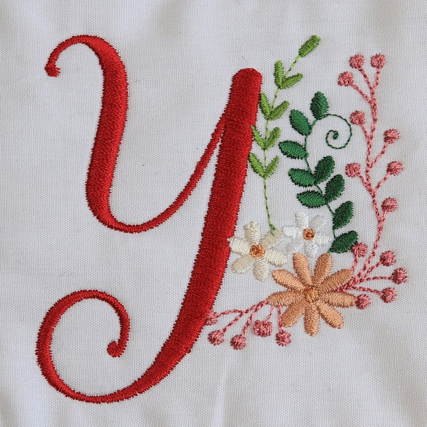 Ameri Prairie Monogram Letter Y