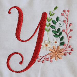 Ameri Prairie Monogram Letter Y