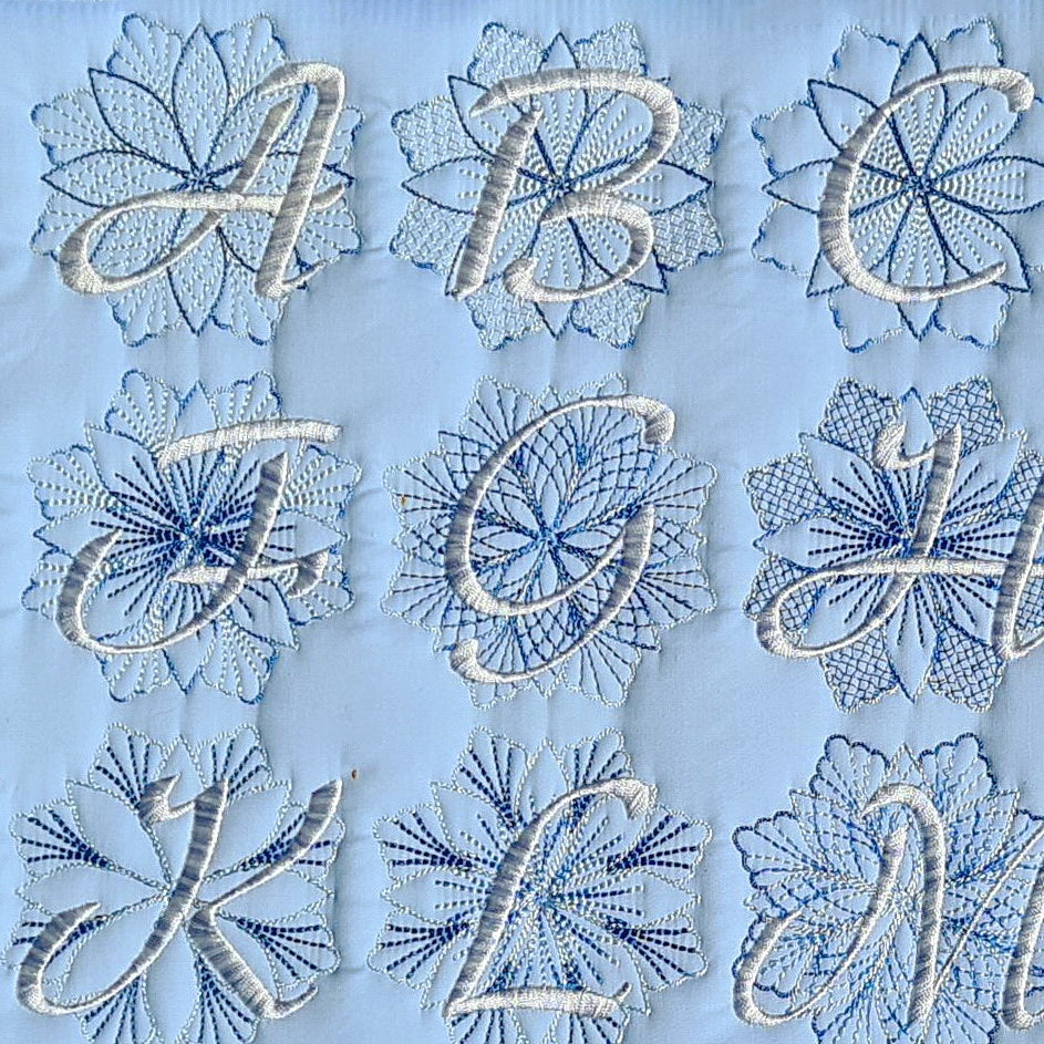 Frost and Frozen Monogram Combo