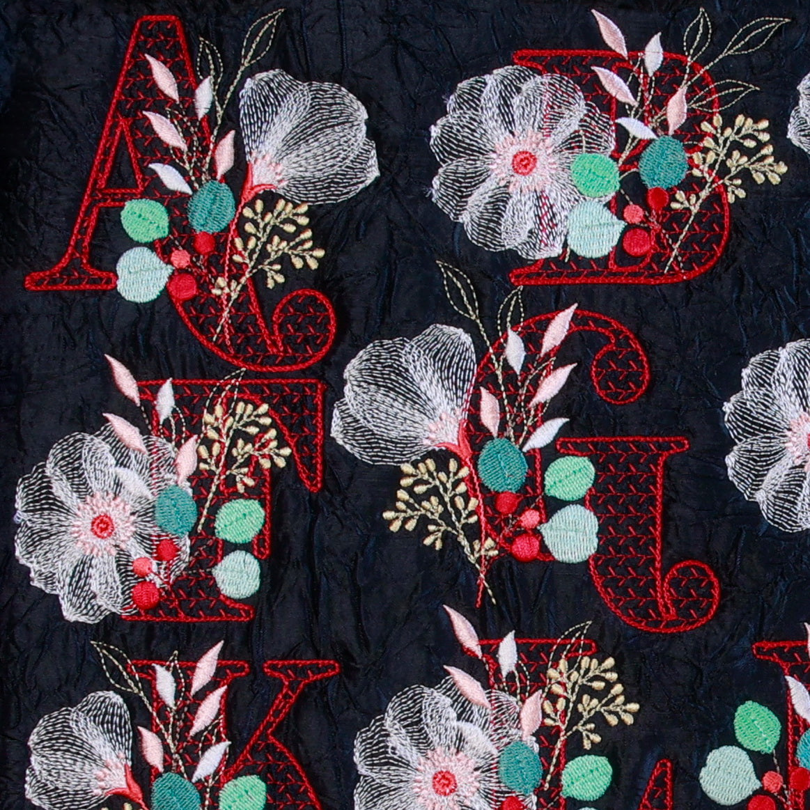 Red Velvet Monograms Combo