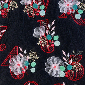 Red Velvet Monograms Combo