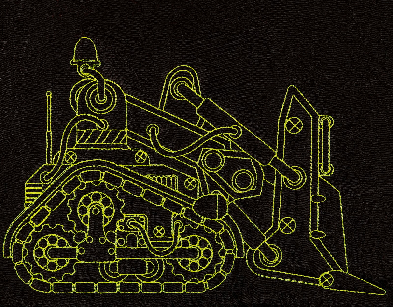 Mighty Machine in Stitches Bulldozer