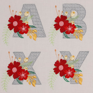 Flowers Everywhere Monogram Combo