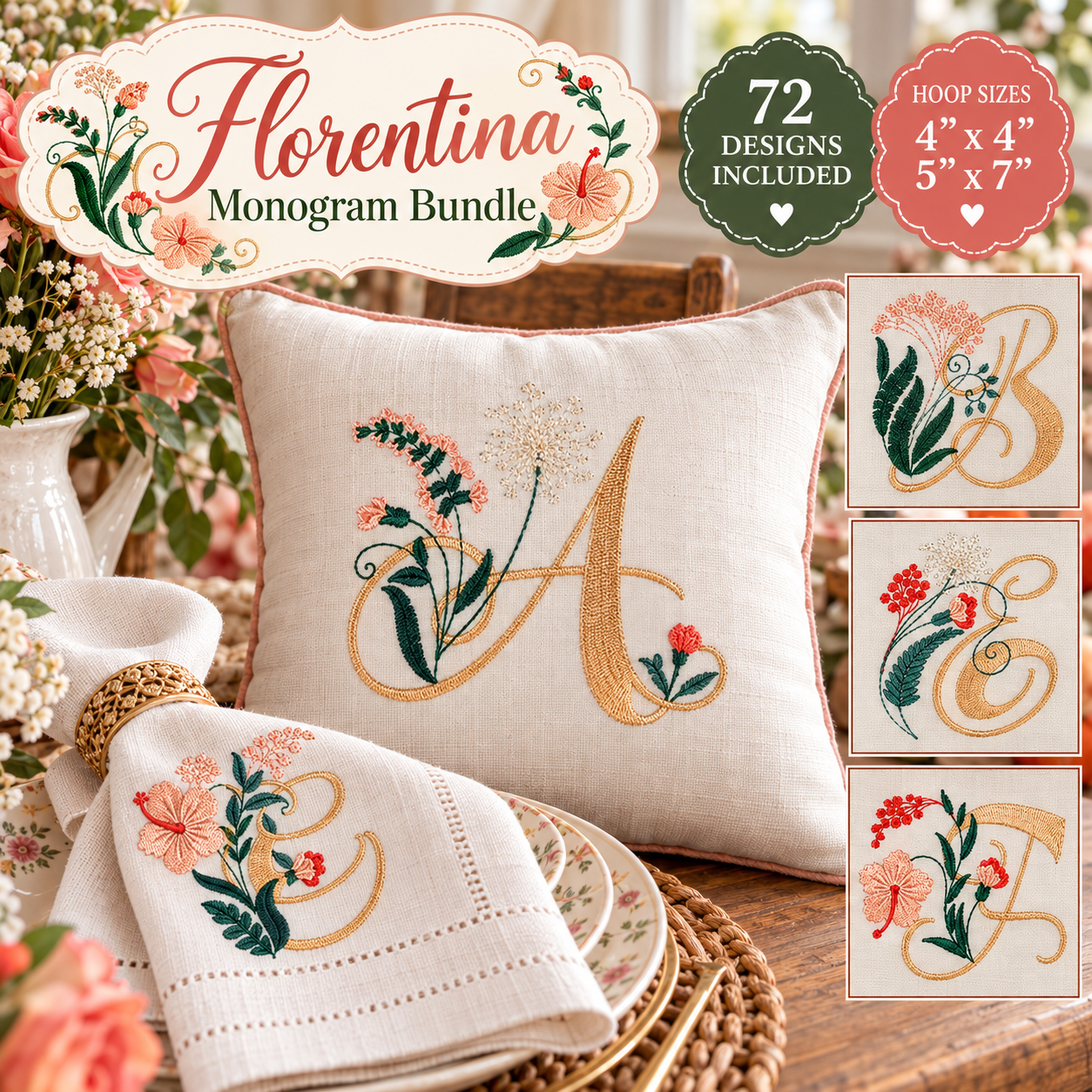 Florentina Monogram Bundle