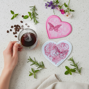 Fluture Heart Trivet Bundle