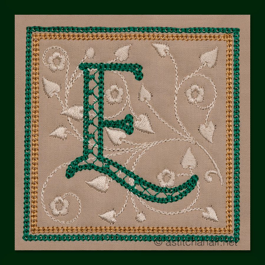 Jane Seymour Monogram E