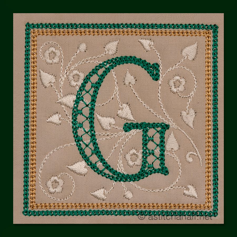 Jane Seymour Monogram G