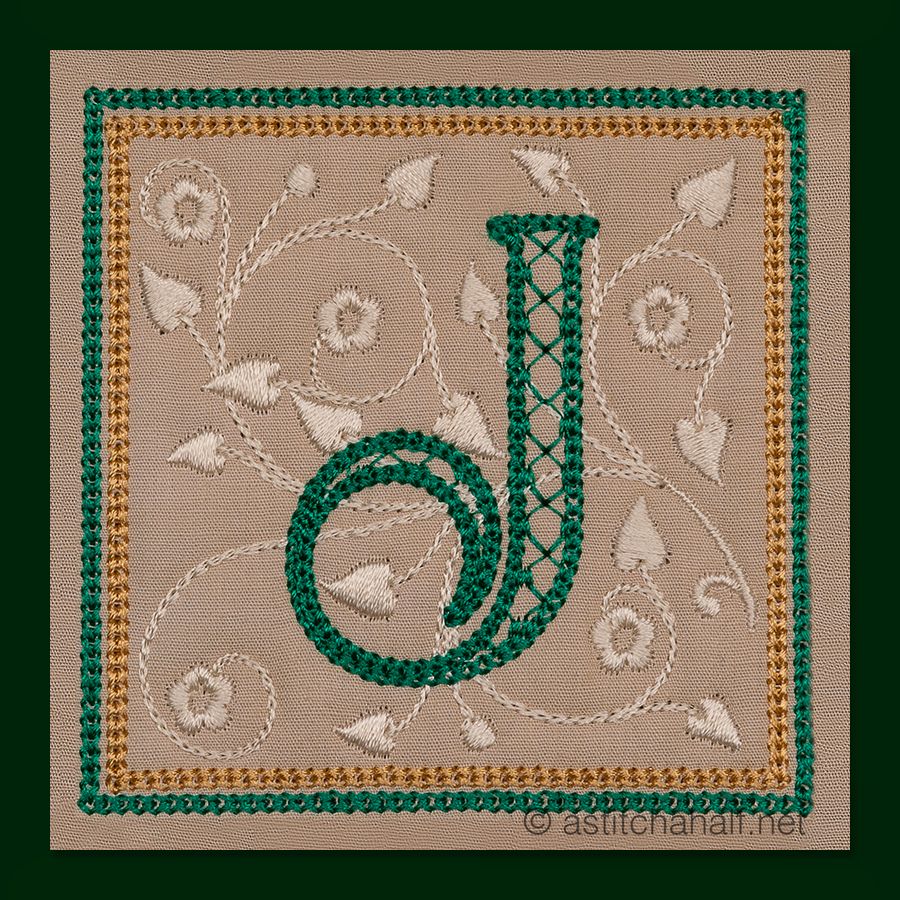 Jane Seymour Monogram J