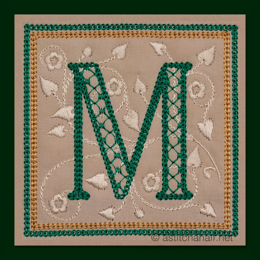 Jane Seymour Monogram M