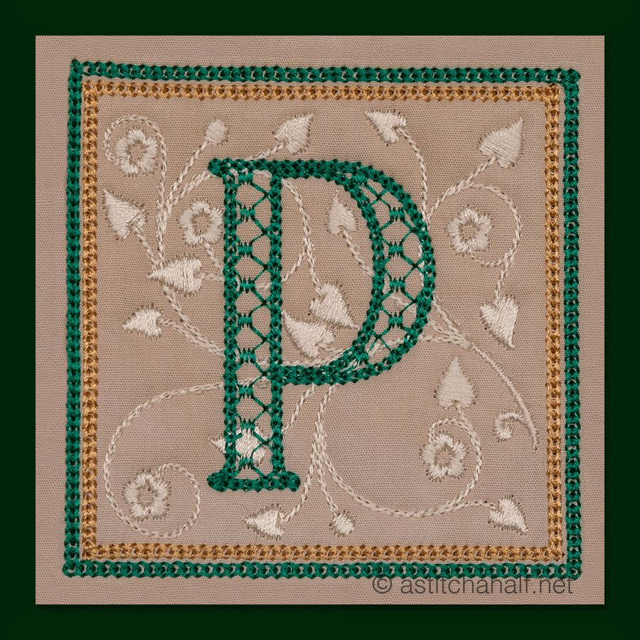 Jane Seymour Monogram P
