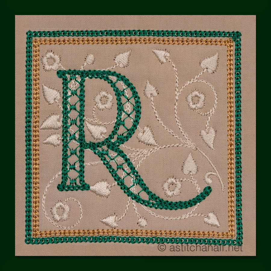 Jane Seymour Monogram R