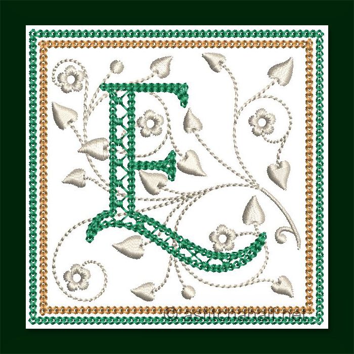 Jane Seymour Monogram E