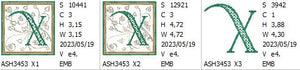 Jane Seymour Monogram X