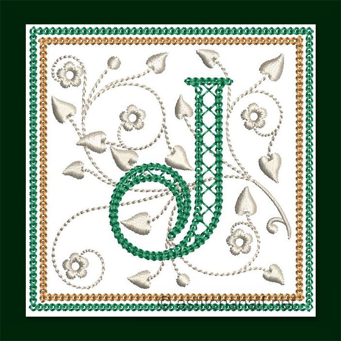 Jane Seymour Monogram J
