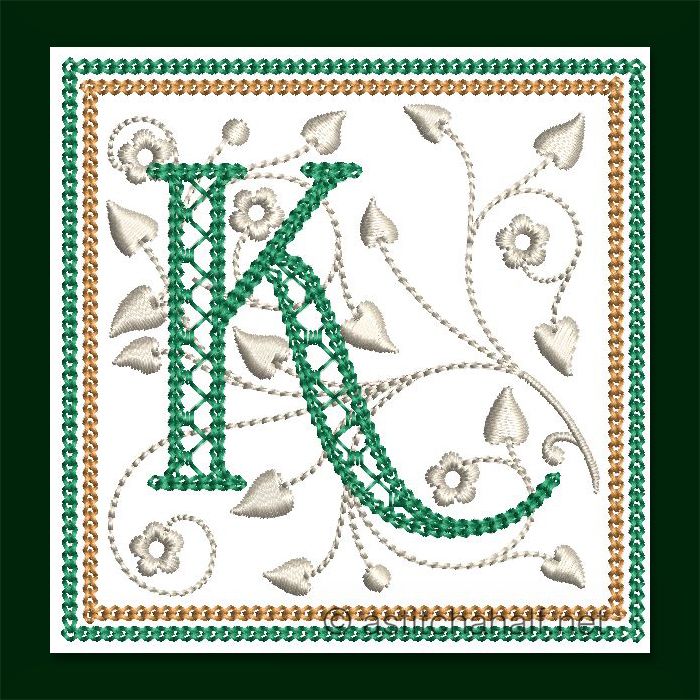 Jane Seymour Monogram K