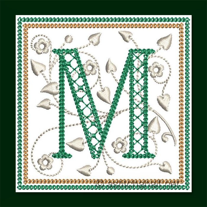 Jane Seymour Monogram M