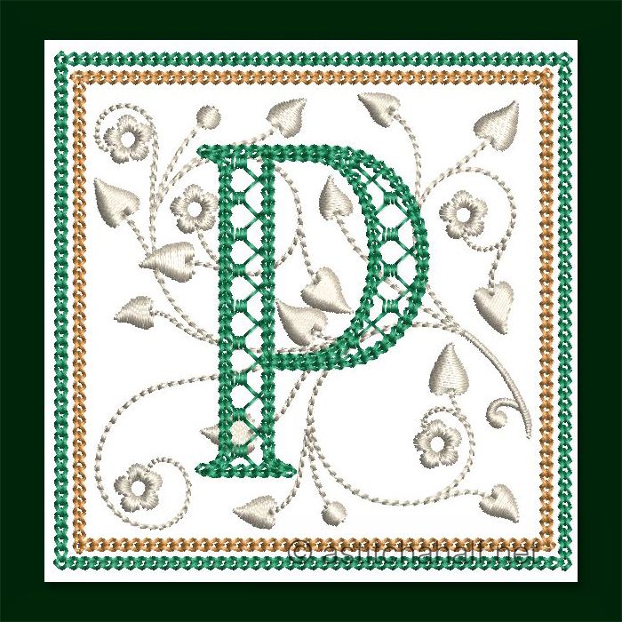 Jane Seymour Monogram P