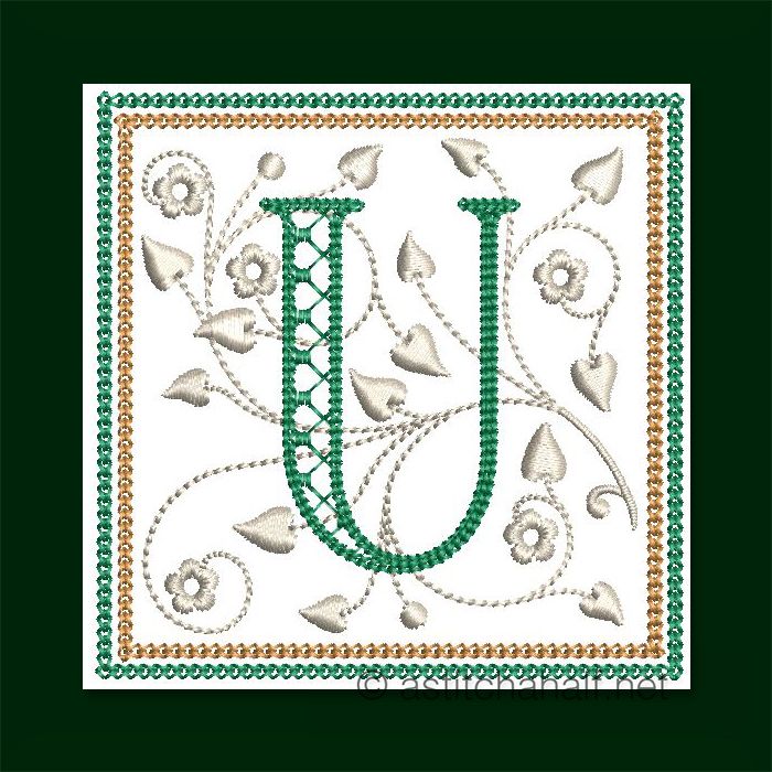 Jane Seymour Monogram U